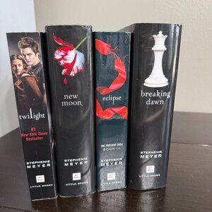 Lot Of 4 Twilight Saga Series Books by Stephenie Meyer PB/HC Mix - Good